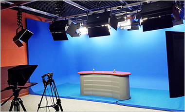 顺德传媒学院实景演播室