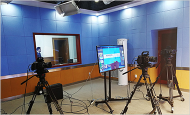 水利电力学校实景演播室