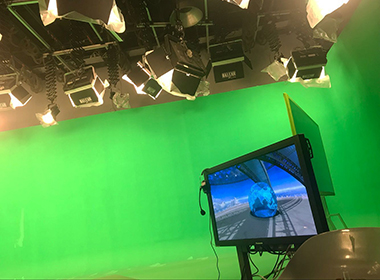 北京某气象局虚拟演播室